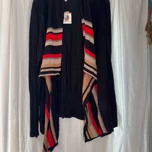 Anne Klein Black Knit Cardigan